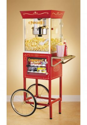 Old-Fashioned-Movie-Theatre-Popcorn-Cart-With-Concession-Stand
