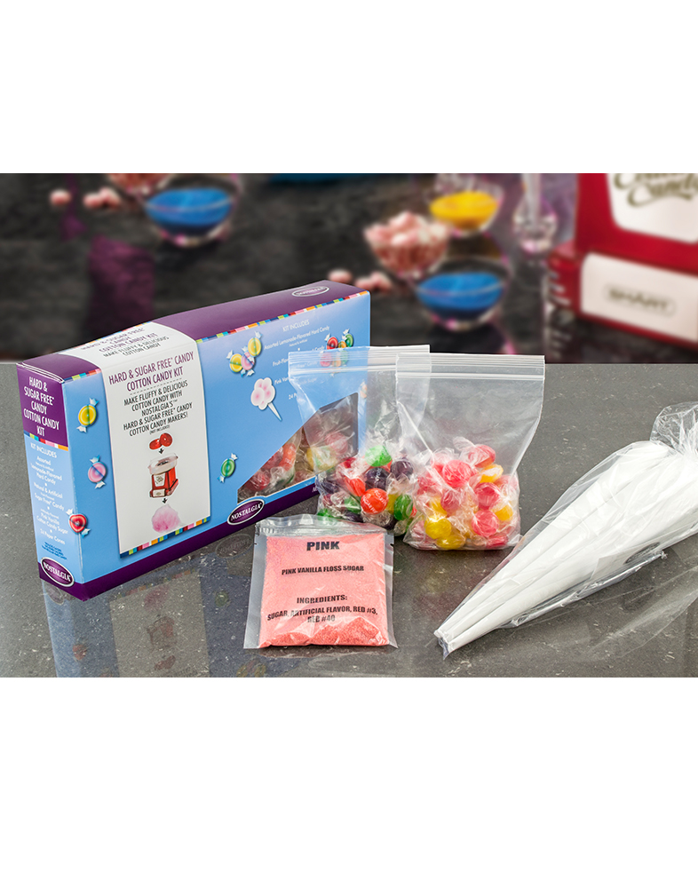 Old Fashioned Sugar Free Hard Candy Cotton Candy Kit Smart
