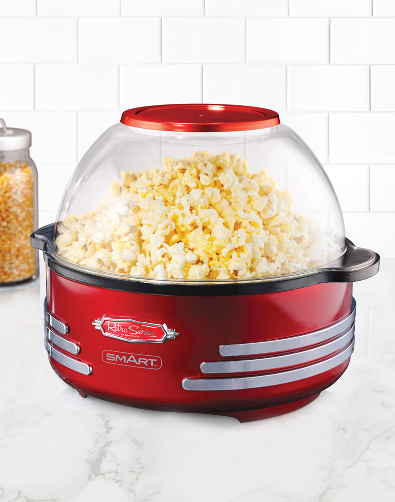 SMART Retro Stirring Popcorn Maker & Nut Roaster – Smart