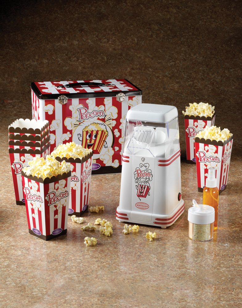 Best Buy: Nostalgia Electrics Popcorn Party Kit Red/White MHP310KIT